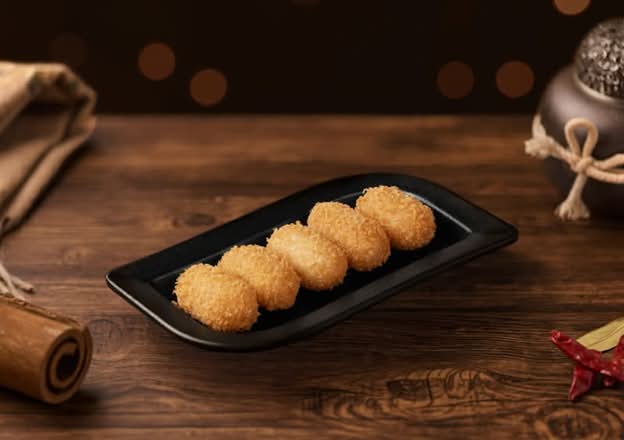 Glutinous Rice Cake with Brown Sugar 爆浆红糖糍粑